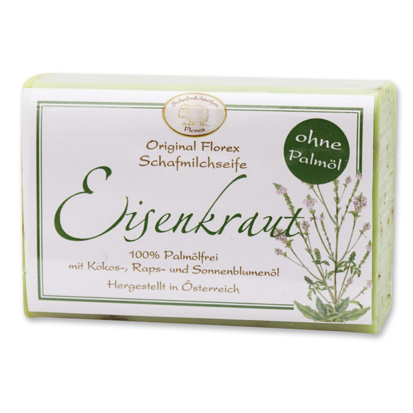 Schafmilchseife Eisenkraut 100g palmölfrei