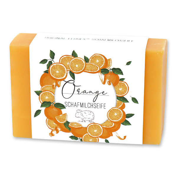 Schafmilchseife Orange 150g